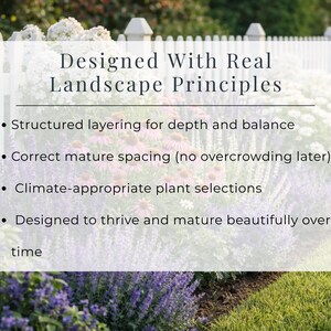 Lavender & White Garden Plan PDF, Full Sun Perennial Border Layout ...