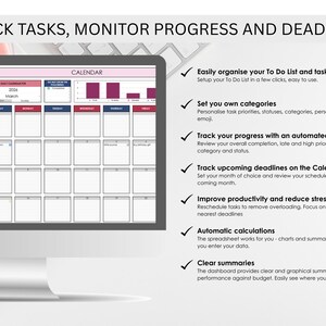 Foglio di calcolo per il monitoraggio delle attività del team / Gestione delle attività in Excel / Assegnazione delle attività ai membri del team / Dashboard del progetto / Excel e Fogli Google immagine 2