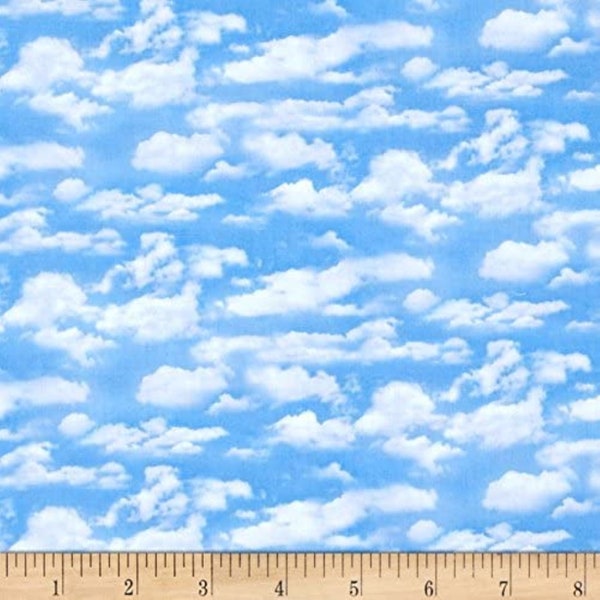 Light Blue Cloud Sky, Landscape Medley from Elizabeth Studio, Cloudy Sky