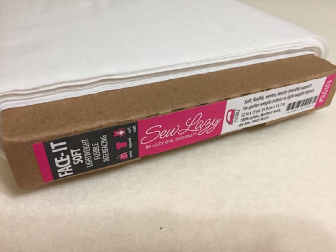 Faceit Soft Lazy Girl Designs Fusible Interfacing Etsy Canada