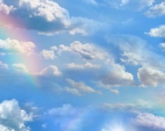 Rainbow Cloud Sky, Landscape Medley from Elizabeth Studio, Blue Sky
