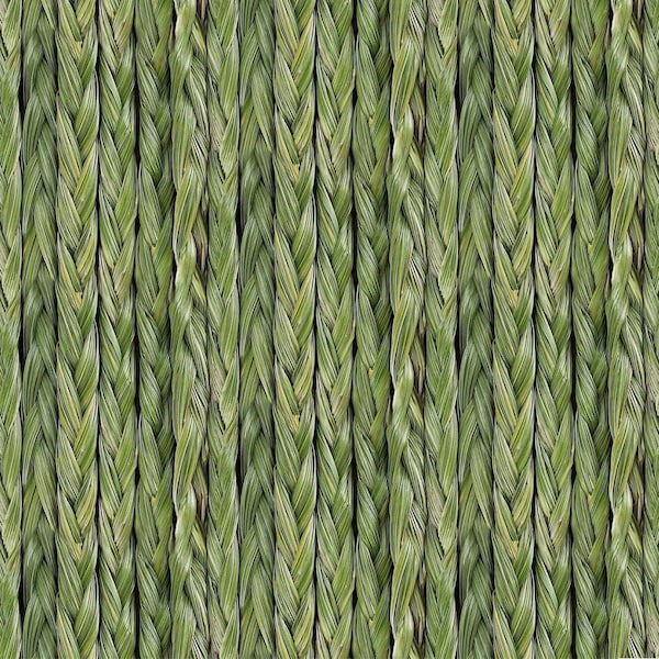 Sweetgrass Braids Fabric, Landscape Medley Collection from Elizabeth's Studio 638 Green