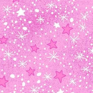 Pink Mini Stars Prints Comfy Flannel Prints from A.E. Nathan 9831-22