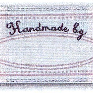 Made with Love For Pink Sewing Labels Quilting Labels BL-LL2586