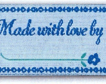 Made with Love By Labels 4 Pack BL-LL2562, Labels for Sewing or Quilting