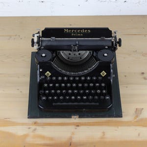 Antique Mercedes Typewriter - Etsy