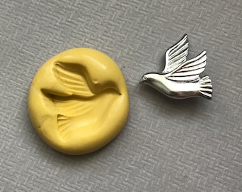 Silicone Dove Mold for resin, clay, or fondant