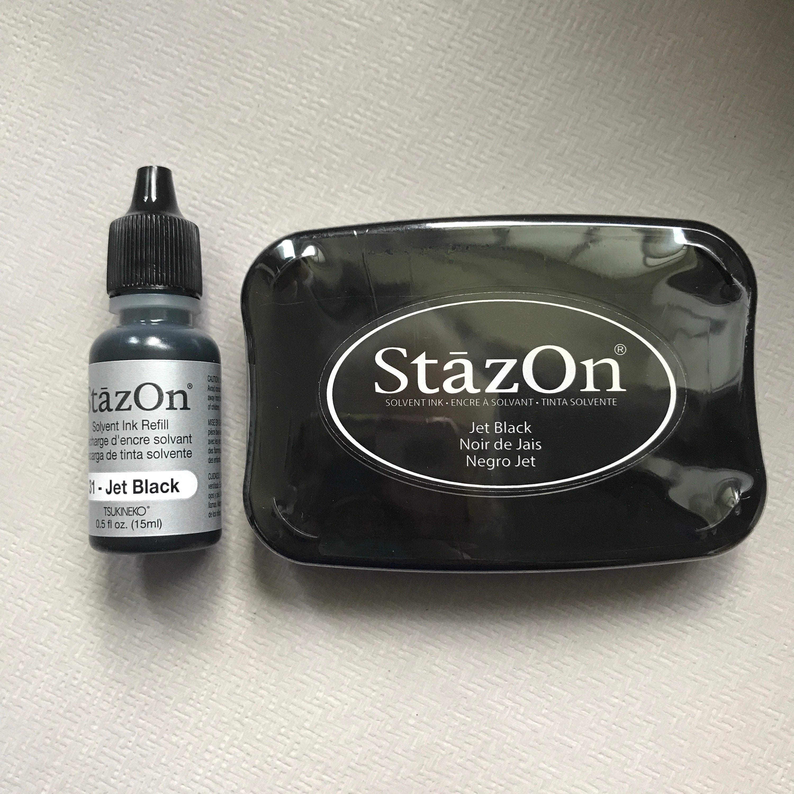 StazOn Solvent Ink Refill .5oz White