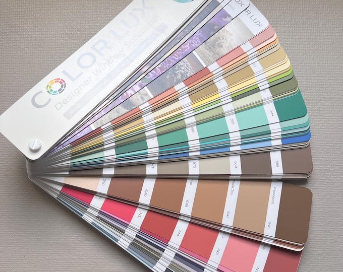 Color Swatch Booklet Ephemera for Paper Crafting, Junk Art Journal and ...