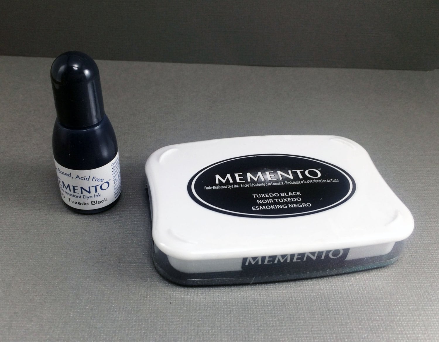 Memento Ink Pad Tuxedo Black with Reinker Etsy