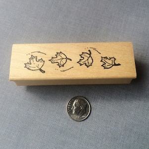 P80 Leaf Rubber Stamp - Etsy