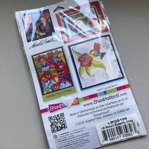 Timbro In Gomma Stampendous Laurel Burch – Colibrì Blossom, Design Artistico, Per Cardmaking - 3