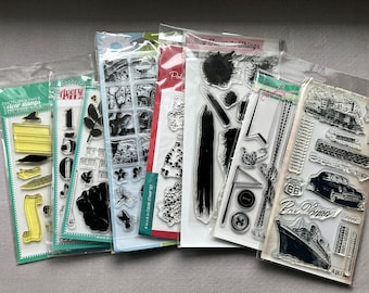 Take Your Pick of Clear Rubber Stamp Sets Craft Supply