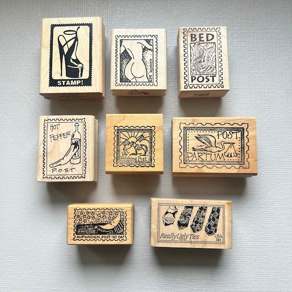 Funny Rubber Stamp - Etsy