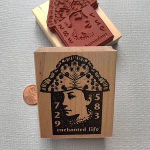 Enchanted Life Renaissance Rubber Stamp image 2