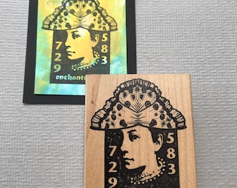 Enchanted Life Renaissance Rubber Stamp