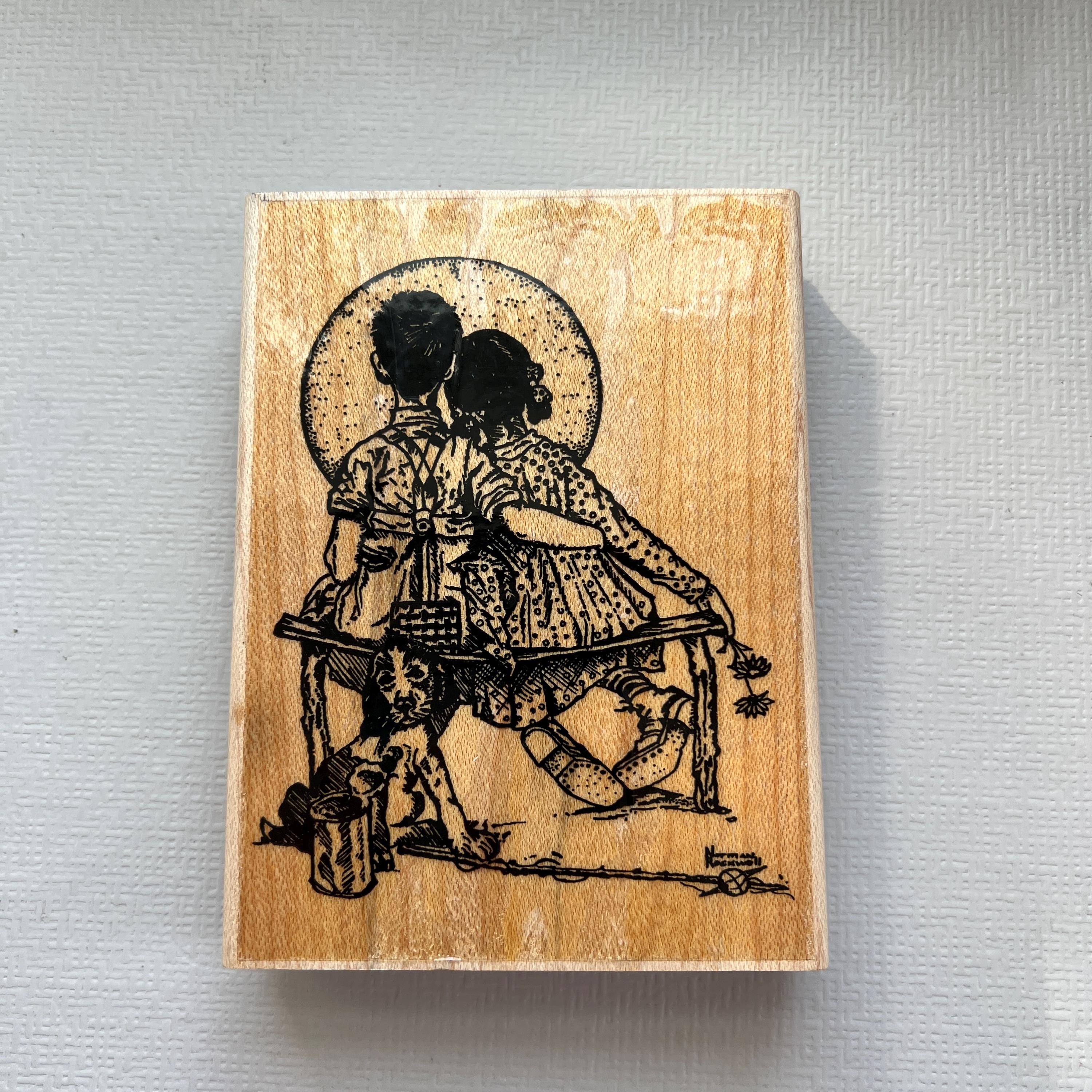 Norman Rockwell Sticker - Etsy