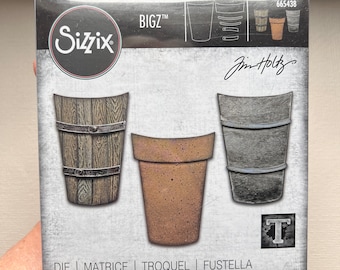 Fustella Sizzix Bigz 658261 Stella di Natale Irregolare by Tim Holtz