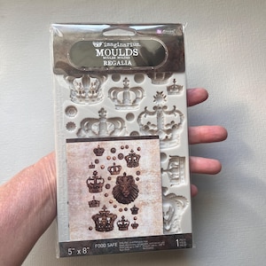 Moule en silicone pour couronnes de lion Regalia - Finnabair Prima, techniques mixtes