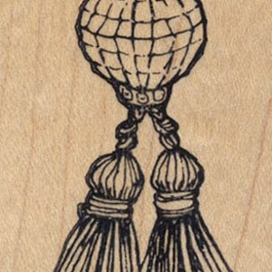 Tassel Rubber Stamp image 2