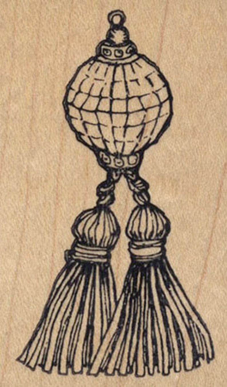 Tassel Rubber Stamp image 2