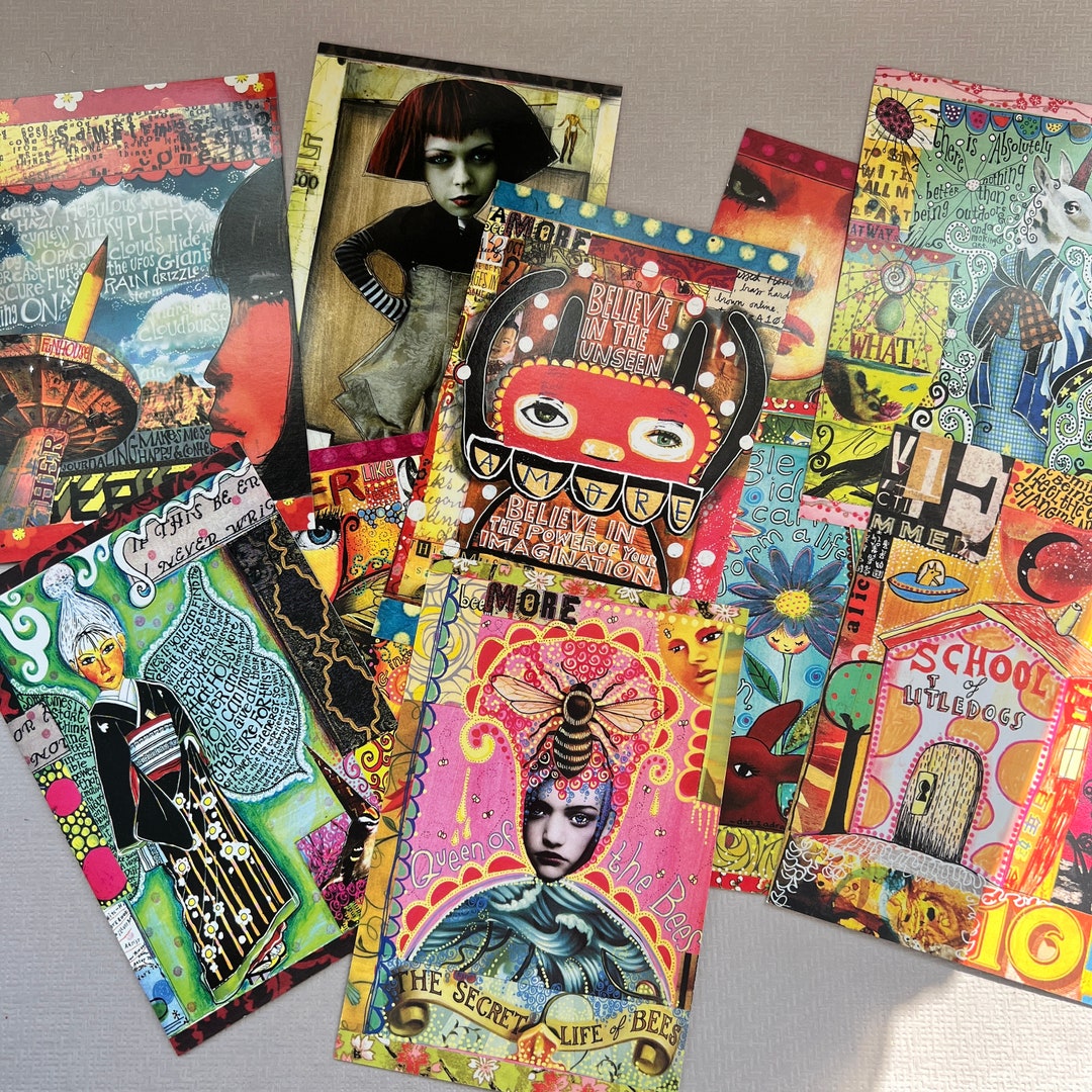 Vintage Extremely Rare Collector Postcards From Tracy and Teesha Moore