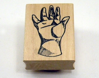 Rubber Stamp Hand