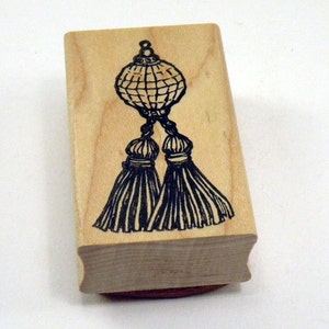 Tassel Rubber Stamp image 1