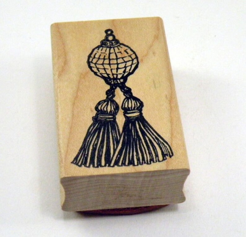 Tassel Rubber Stamp image 1