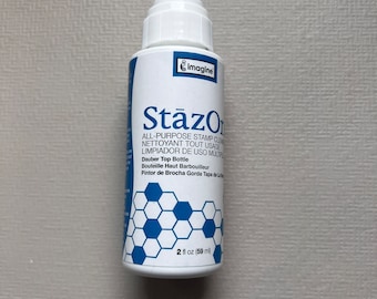 One StazOn or Ranger Stamp Cleaner for Rubber Stamps