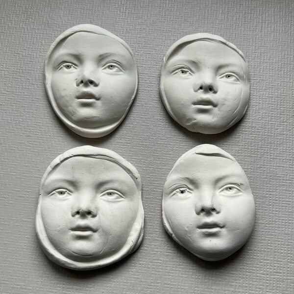 Polymer Clay Face Etsy