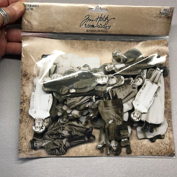 tim holtz baseboard dolls