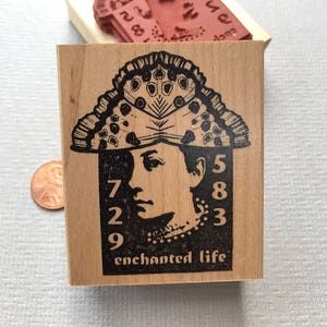 Enchanted Life Renaissance Rubber Stamp image 3