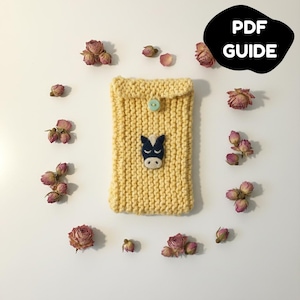 Knit Envelope Pattern | Easy Knit Gift Holder | Beginner Knit Pattern | Cute Holiday & New Year Gift | The Warm Stitch Studio