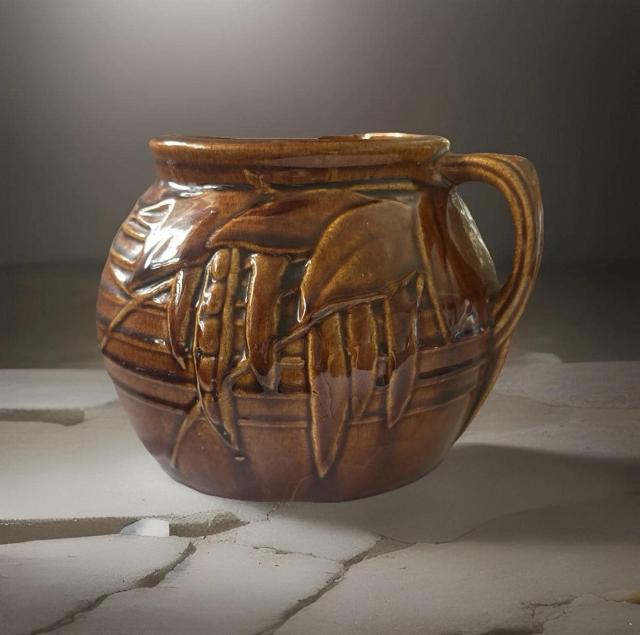 Vintage Tiki Tropical Ceramic Planter - Etsy Finland