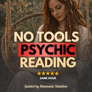 Psychic Reading No Cards, Fast Intuitive Reading, Honest & Blunt Energy Reading, Honest Guidance, Honest Psychic Telepathy Reading