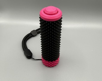 3-in-1 Spiked Fidget Stim Tool, Click, Squeeze & Twist, Stress Relief