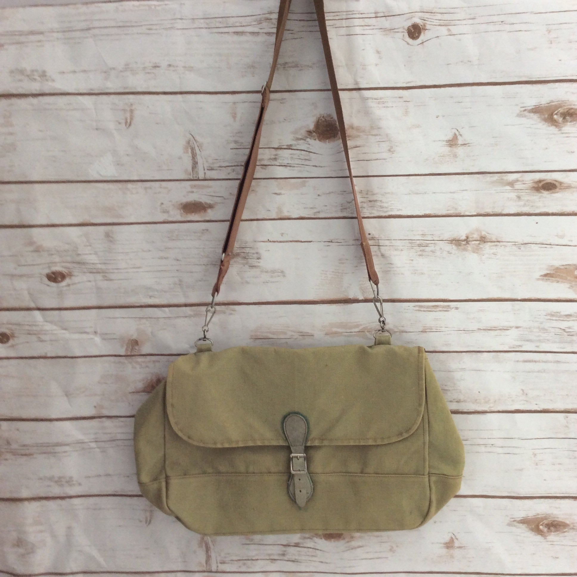Vintage ABERCROMBIE & FITCH Co Canvas Hunting Shooting Bag 
