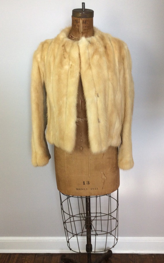 vintage mink jacket - Gem