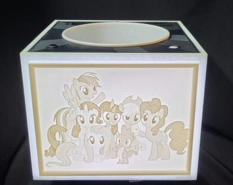 My little pony friendship is magic inspired light up popcorn bucket with sound
