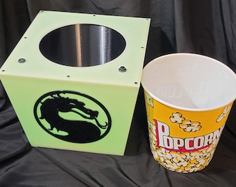 Mortal Kombat lighted and glow in the dark popcorn bucket