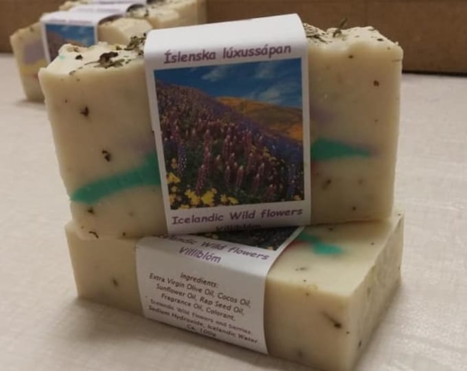Geschenke für Islandfans: Isländische Wildblumen-Seife