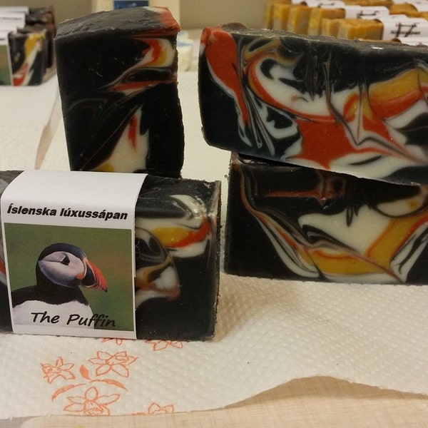 Icelandic Soap - The Puffin -Vegan Handmade Soap - Icelandic Soap