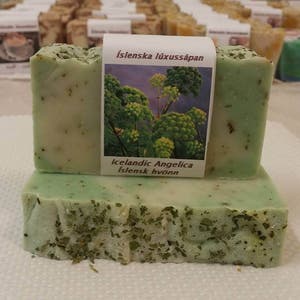 Icelandic Angelica Islensk Hvönn Luxury Icelandic Vegan Handmade soap Angelica image 4