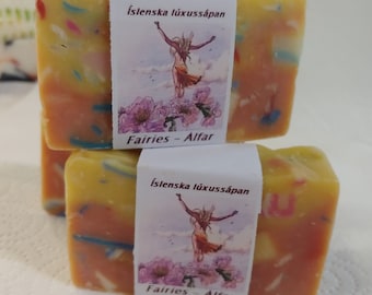 Fairies  - Icelandic Luxury Vegan Handmade Soap - Sweet soap