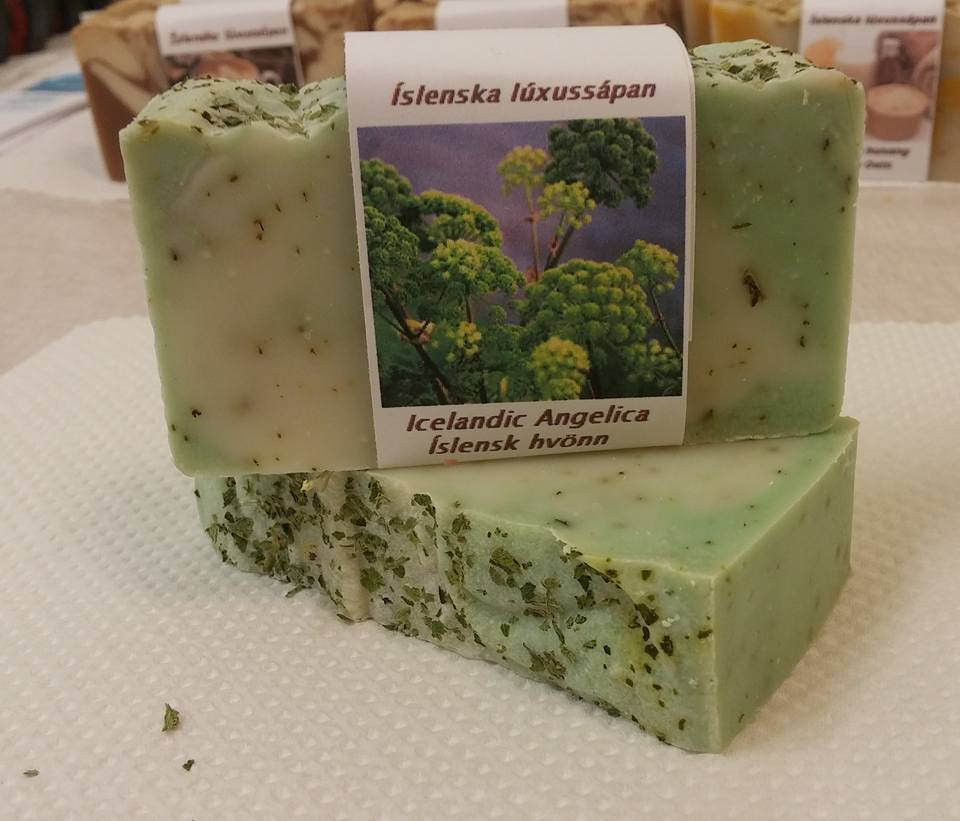 Icelandic Angelica Islensk Hvönn Luxury Icelandic Vegan Handmade Soap