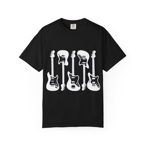 Fender-Inspired Guitar Shirt T-Shirt | Vintage Electric Guitar Design image 5