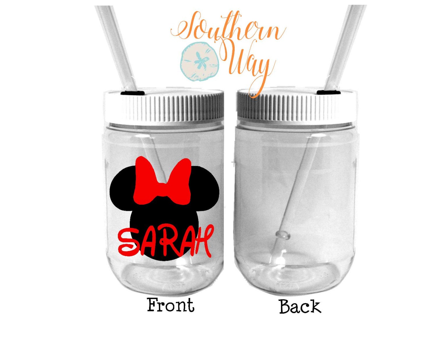 Plastic Mason Jar Cups Party Favor Plastic Cups Birthday Etsy