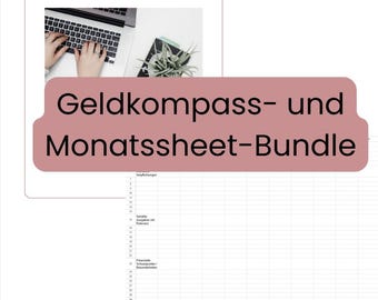 Money Compass | Monthly Budget Google Sheets | Household Budget Template | Budget Planner | Income & Expense Tracker | Financial Planner Workbook