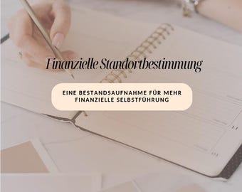 Financial assessment – Budget & financial planner as a digital workbook | Structured overview for financial self-management
